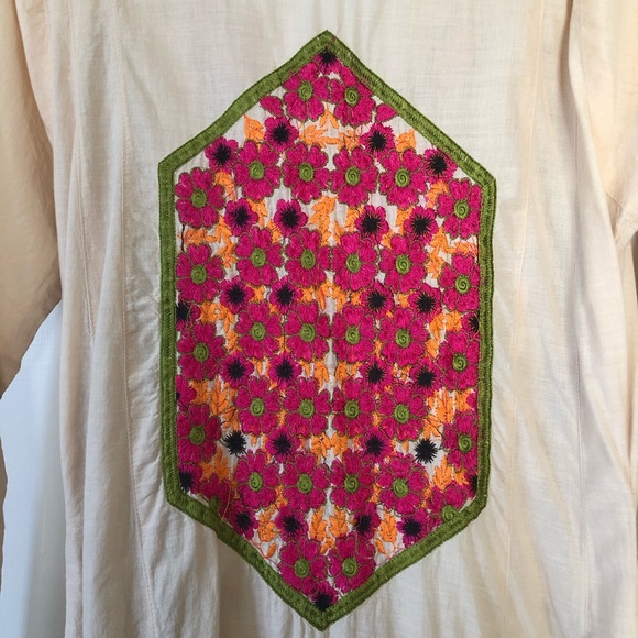 Beautiful vintage bohemian festival maxi dress - Picture 6 of 7